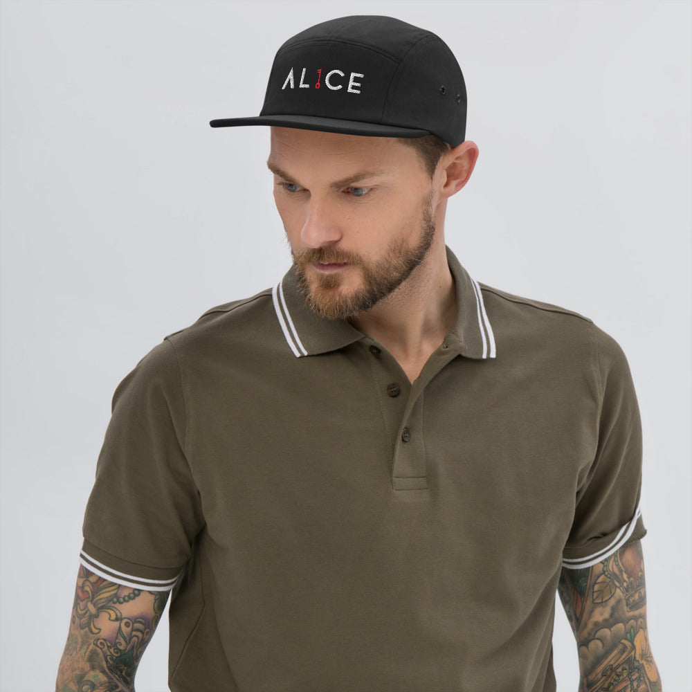 AL1CE Logo Five Panel Cap