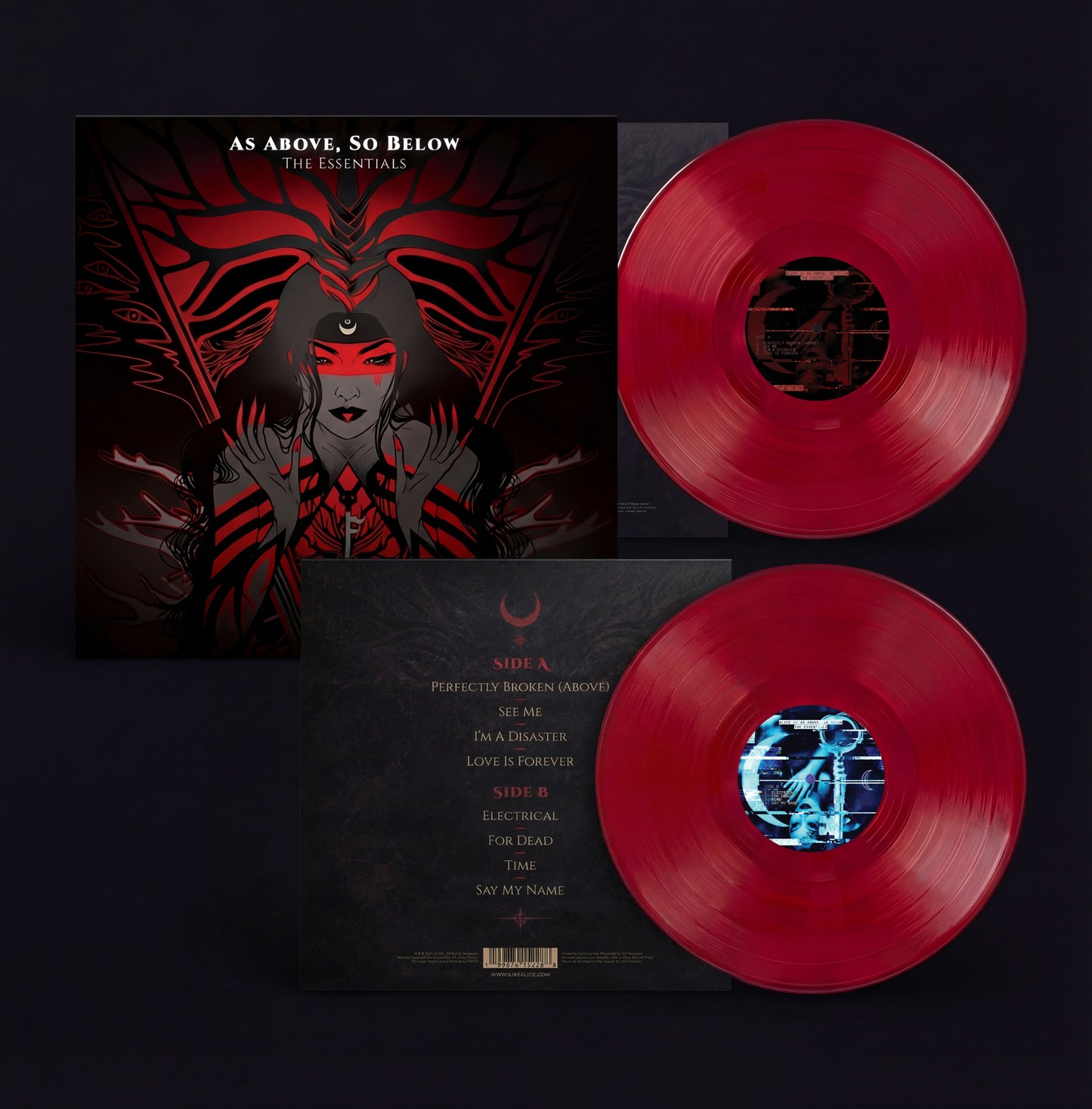 As Above, So Below: The Essentials - 12" Vinyl LP (Translucent Red | Signed & Numbered)