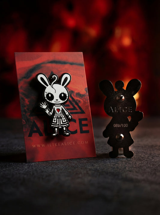 🖤 AL1CE x NYX Limited Edition Hard Enamel Pin (Only 100 Made)