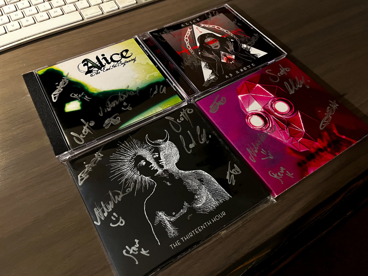 Complete CD Discography Signed by Band