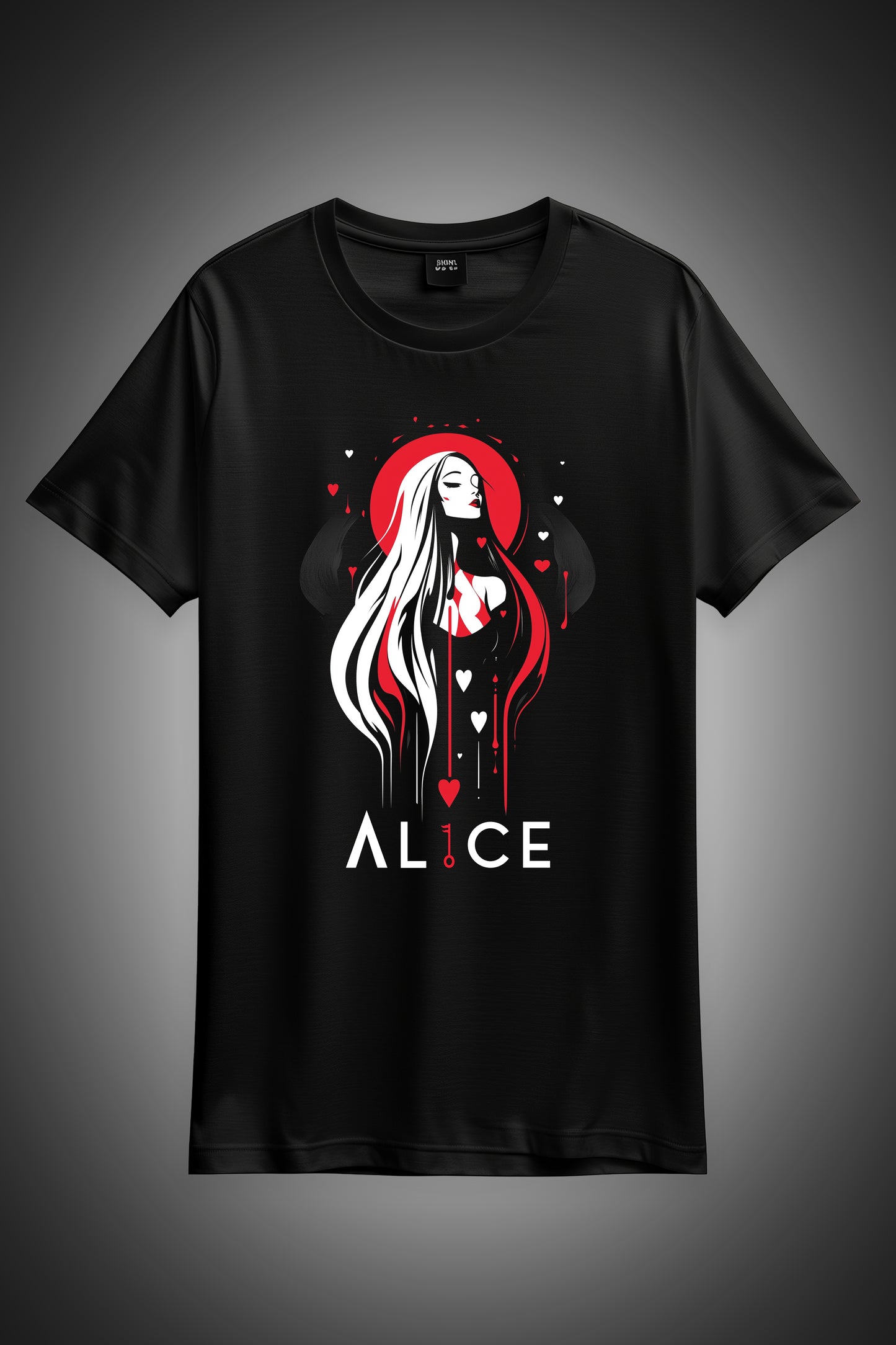 AL1CE Queen of Hearts Unisex t-shirt