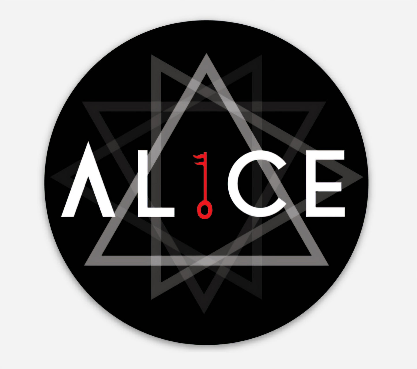 AL1CE 2024 Sacred Geometry Sticker