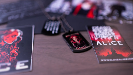 AL1CE / Mad Hatter Army Dog Tags