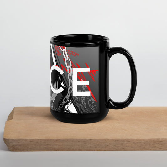 AL1CE "As Above" Black Glossy Mug